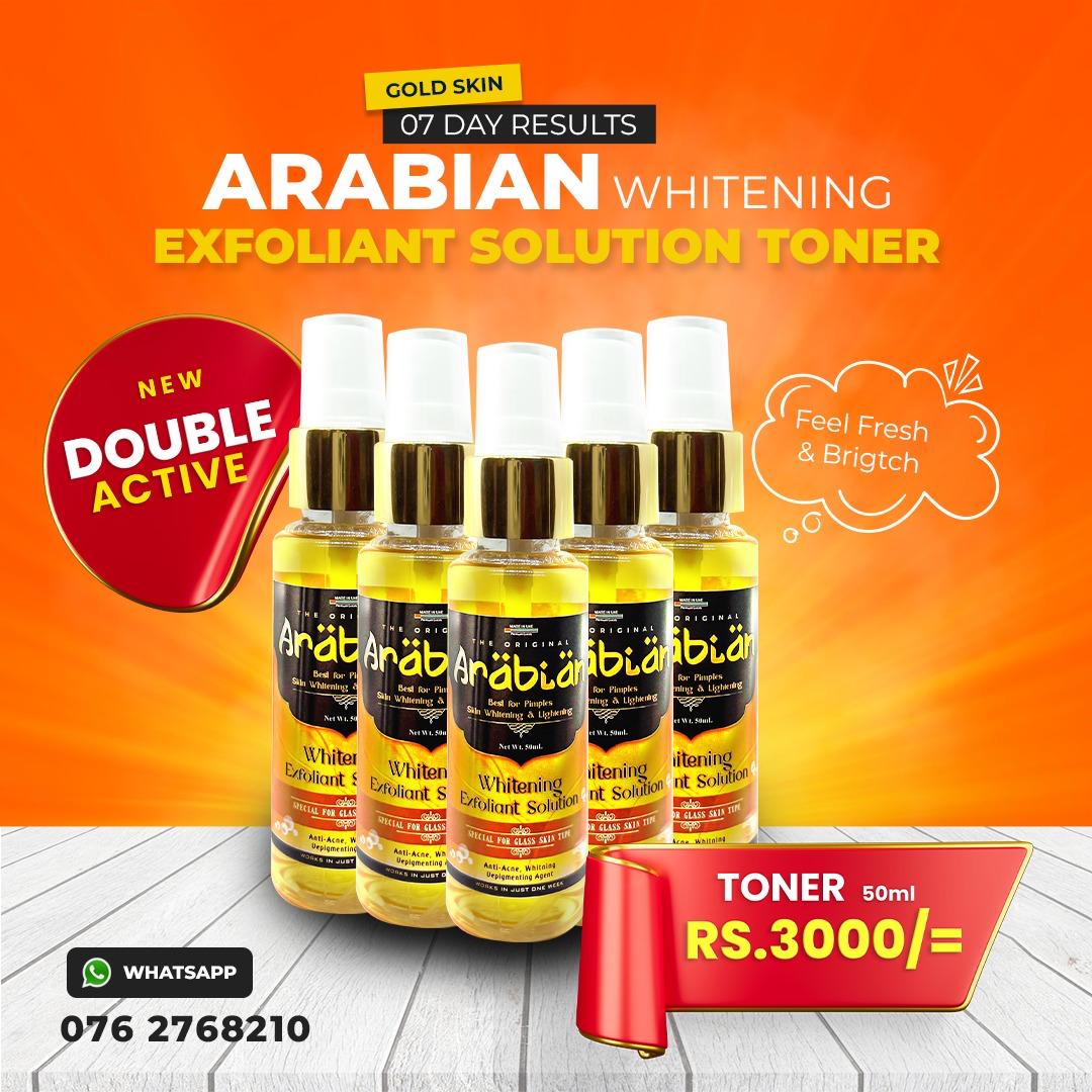 Arabian Whitening Exfoliant Solution Toner